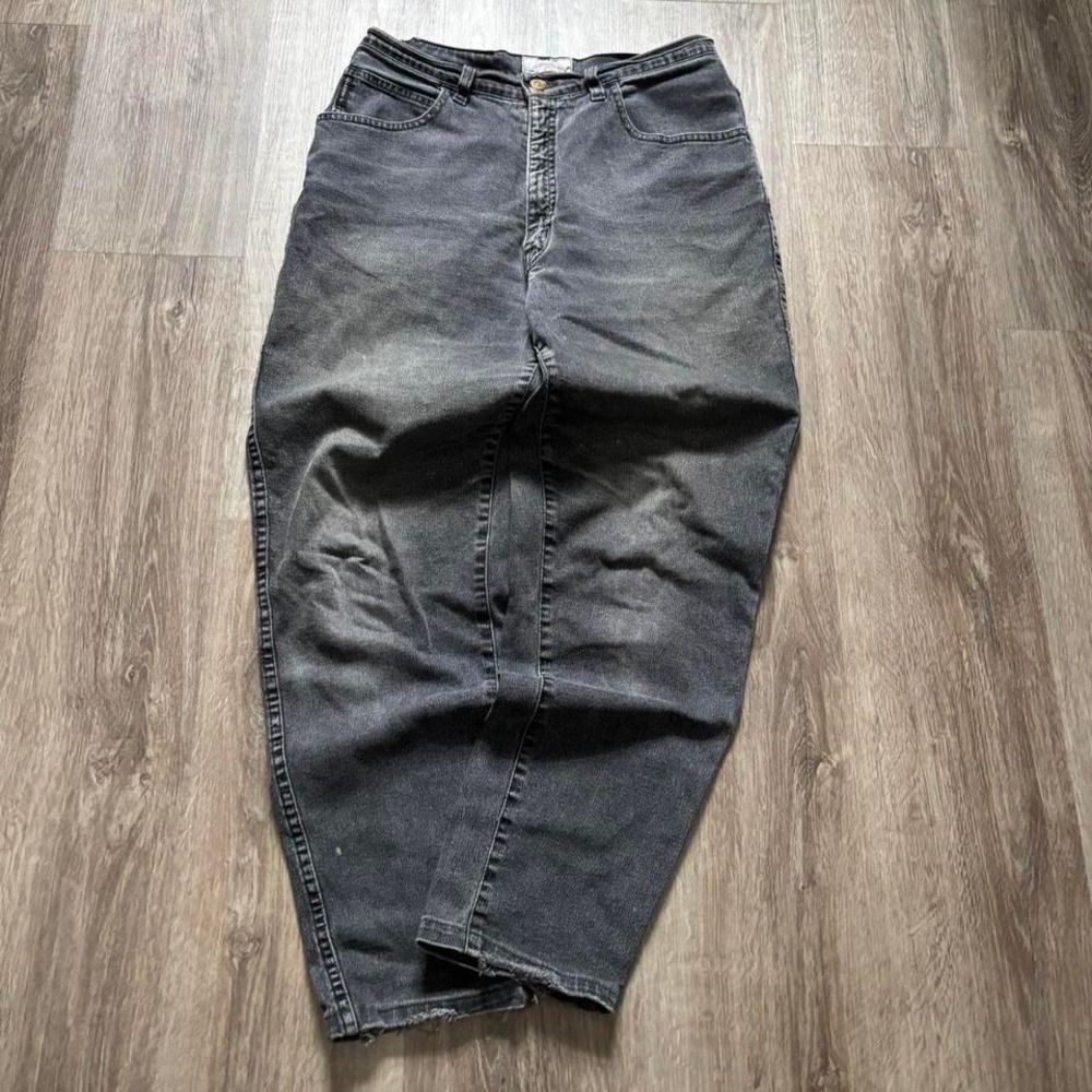 Vintage Armani Jeans black denim jeans Size 28"